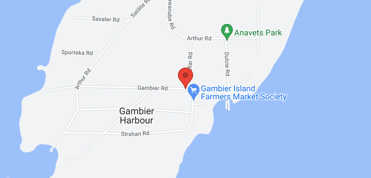 map of 9B GAMBIER ISLAND SEA RANCH